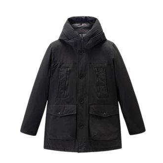 Woolrich Arctic Parka Windstopper Gore-tex - Heren - Gewatteerde jassen - Zwart - M - Jassen