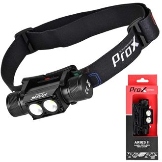 OEM Linterna Frontal Impermeable Prox Aries Ii Cree Xm-l2 De 1100 L&uacute;menes
