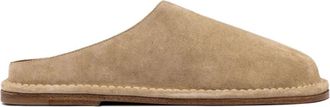 Buttero Schoenen, Heren, Beige, 40 EU, Leer, Capalbio Slipper