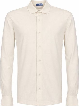 Kired Capri Shirt In White Cotton