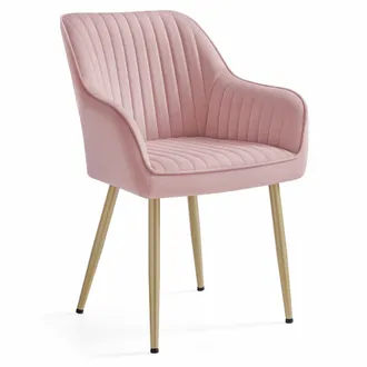 OEM Silla Tapizada En Rosa Pastel