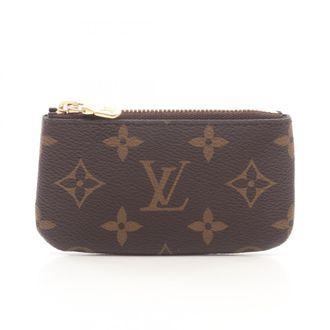 Louis Vuitton Brown Pvc Coin Purse/Coin Case (Pre-Owned)
