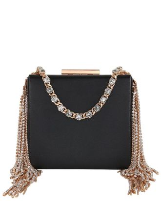 Badgley Mischka Ryker Leather Clutch