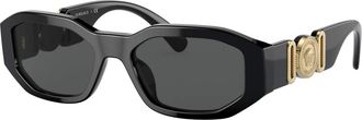 Versace Vk4429U Zonnebril - unisex - Accessoires - Zwart - Maat: 48 MM