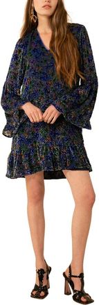 Hale Bob Hale Bob V-Neck Silk-Blend Dress