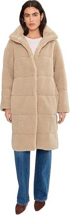 Levi's Long Length Quilted Teddy Jacket Womens Jacket Sand : XL, Polyester