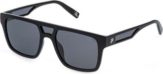Fila SFIA13 Z42P Mens Sunglasses Black Size 55