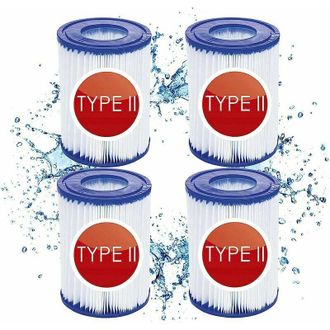 OEM Cartuchos De Filtro Para Piscina Tipo Ii - Para Bestway Tipo Ii - Adecuado Para Bestway 58383 58387 - Cartucho De Filtro Para Piscina Bestway 530/800 