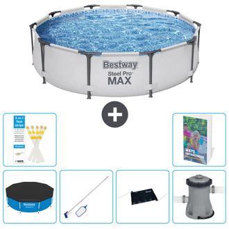 Bestway Piscina Bestway Steel Pro Max Redonda - 305x76 Cm - 7-piezas S67