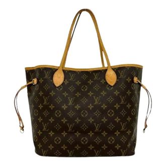 Louis Vuitton Bolso tote Neverfull Monogram Pre-owned - Pre-owned - Mujer - Marr&oacute;n - ONE SIZE