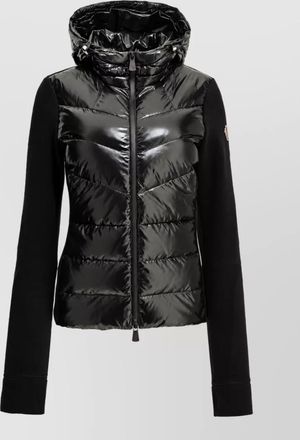Moncler quilted hooded puffer jacket