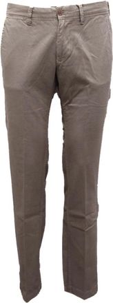 Woolrich Klassieke Chino Slim Broek Tortora - Heren - Chinos - Bruin - W31 - Broeken