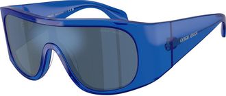 Giorgio Armani AR8222U 619255 Mens Sunglasses Blue Size 124