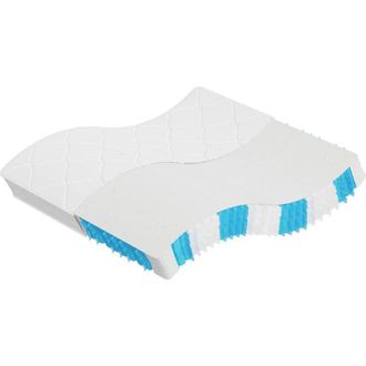 vidaXL vidaXL Materasso a Molle Insacchettate Medio Rigido 180x200 cm