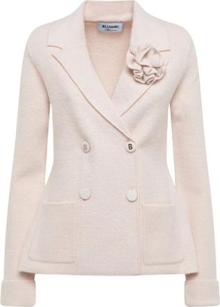 Blugirl Jassen, Dames, Roze, L, Wol, Wool Blazer