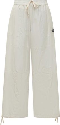 Kenzo Boke Flower 2.0 Track Pants met Trekkoord - Dames - Wijde Broeken - Beige - M - Broeken