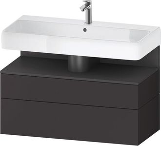 Duravit Qatego Mueble Bajo Lavabo, 1 Extra&iacute;ble Y 1 Caj&oacute;n, - Duravit