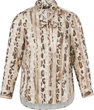 Frapp Shirt - Dames - Blouses & Shirts - Beige - Maat: 7XL