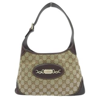 Gucci Pre-owned Shoulder Bags, female, Beige, Size: ONE SIZE Pre-owned Vintage Shoulder Bag