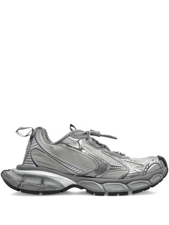 Balenciaga 3XL lace-up sneakers - women - Polyurethane/Fabric/Fabric/Rubber - 38 - Grey