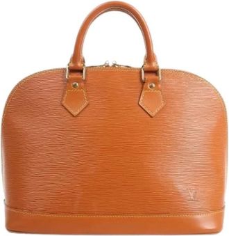 Louis Vuitton Pre-owned Handbags, female, Brown, Size: ONE SIZE Pre-owned Alma PM
