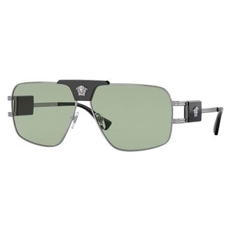 Versace Sunglasses Aviator Full Rim, Gold Frame And Dark Grey Lens Ve2251147187