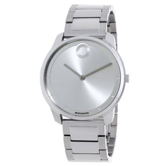 Movado Trend Element Quartz Silver Dial Mens Watch 3601011