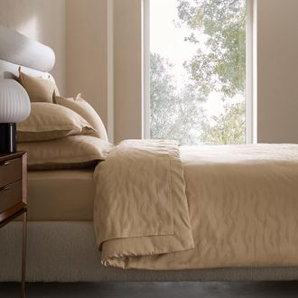 AM.PM Dekbedovertrek van gewassen katoensatijn, GIACOMO