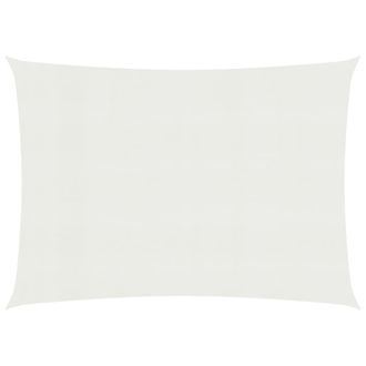 Berkfield Home Sunshade Sail 160 g/m &sup2; White 6x7 m HDPE