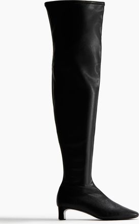 H&M Overknee-Stiefel - Schwarz