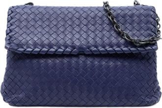 Bottega Veneta Pre-owned Bottega Veneta Medium Nappa Intrecciato Olimpia Shoulder Bag Ladies O61IFFMN0HH4XX86