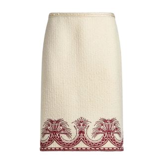 Etro Rokken, Dames, Beige, L, Midi Rok