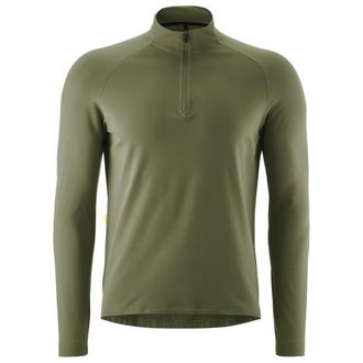Gonso Essential Jersey Longsleeve Velotrikot f&uuml;r Herren | oliv