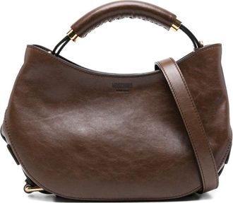 Moschino Crescent-Shaped Silk And Nylon Bag