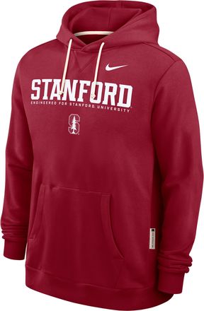 Nike Stanford Sideline Nike Mens Dri-FIT College Pullover Hoodie in Red | 03AZ69WSDN-HSY