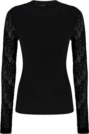Pinko Mujer, Camisetas, Negro, Talla: M
