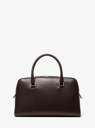 Michael Kors Kasia Medium Leather Satchel