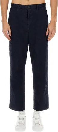 Paul Smith Cotton Trousers - Blue