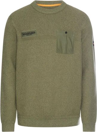Camel Active Maglieria Girocollo - - Knitwear - Uomo - Verde - 2XL