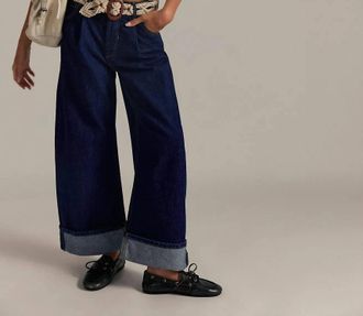 Free People Alia Wide-Leg Jeans In Hawthorne