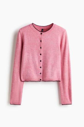 H&M Feinstrick-Cardigan - Pink
