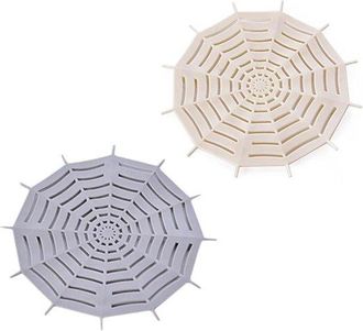 No Brand Juego De 2 Filtros, Rejilla De Desag&uuml;e, Filtro Con Ventosas Fuertes, Filtro F&aacute;cil De Limpiar, Rejilla De Desag&uuml;e, Rejilla De Desag&uuml;e Para Ba&ntilde;o, 15,8 X