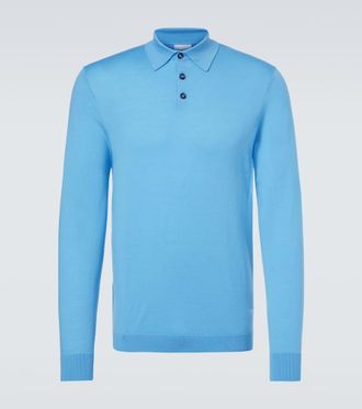 Allude Virgin wool polo sweater