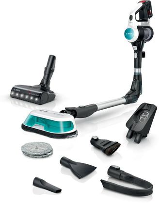 Bosch Bcs71hyg4 Unlimited 7 Prohygienic Aspirador Escoba Negro Blanco