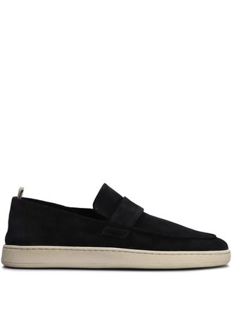 Officine Creative suede loafers - Black
