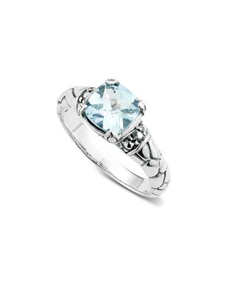 Samuel B. Silver 1.60 Ct. Tw. Blue Topaz Ring