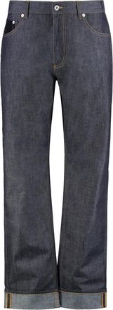 Bottega Veneta 5-pocket Straight-leg Jeans - Heren - Regular Fit Jeans - Blauw - L - Katoen - Jeans