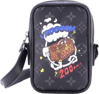 Louis Vuitton Danube Limited Edition Comic Trunk Printed Monogram Eclipse Canvas Ppm (Authentic Pre-Loved)
