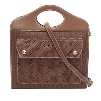 Burberry Pocket Tote Perforated Bag