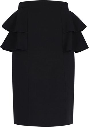Valentino Midi skirt in virgin wool and silk